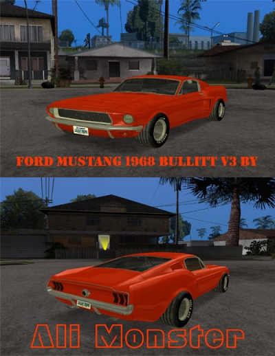Ford Mustang 1968 BullittV3